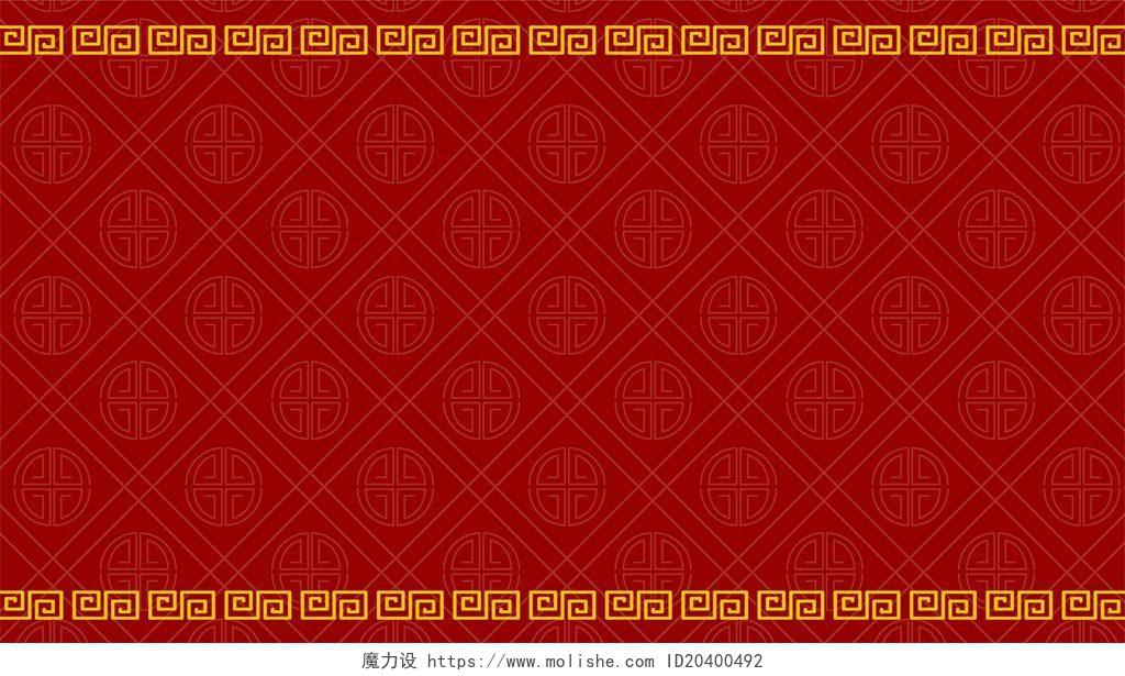 纹理背景红色背景红色喜庆古风中国风纹理质感背景